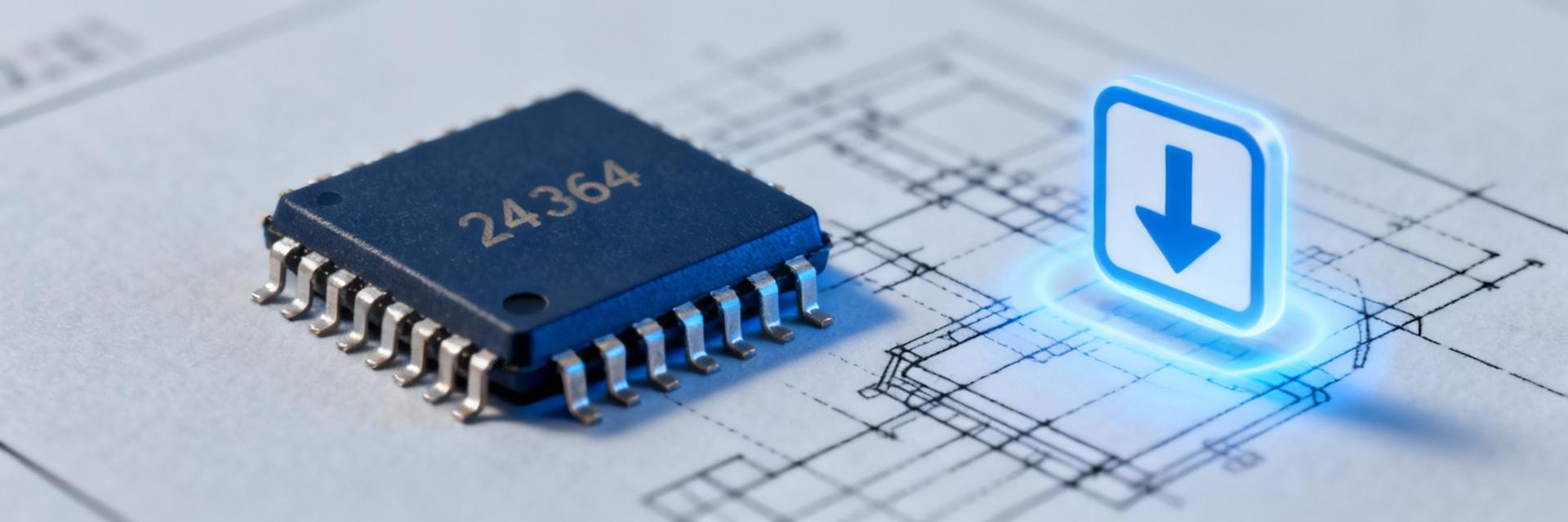 2025 Latest 24C64 Full Chinese Datasheet + Package Dimensions + Pinout Diagram One-Click Download